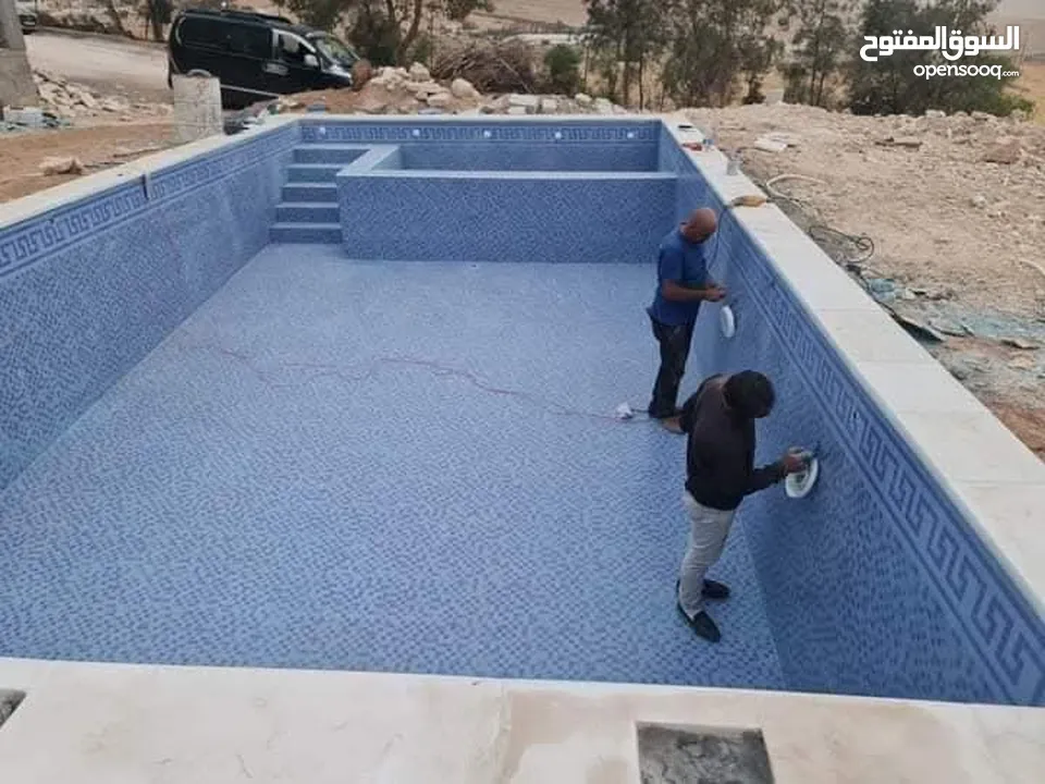 برك سباحة بأفضل المواصفات
