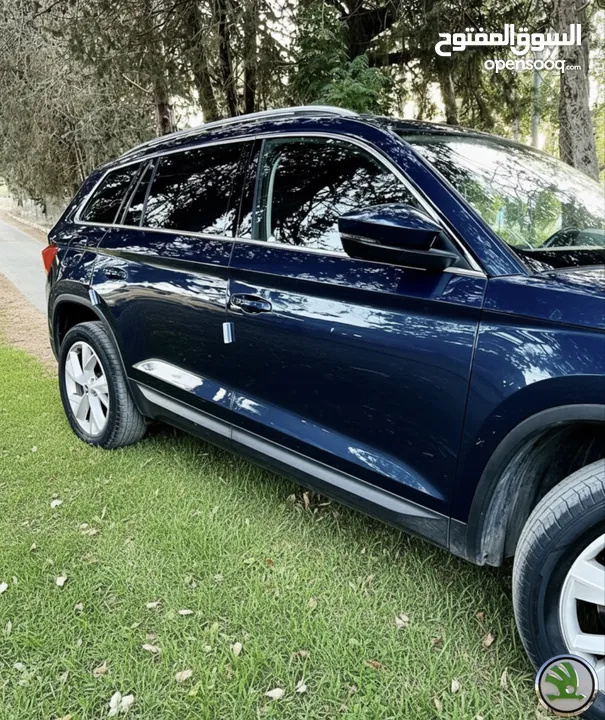 سكودا كودياك 2017 مفلل مع بانوراما ودفع رباعي ترخيص وتامين شامل ساري للبيع او البدل