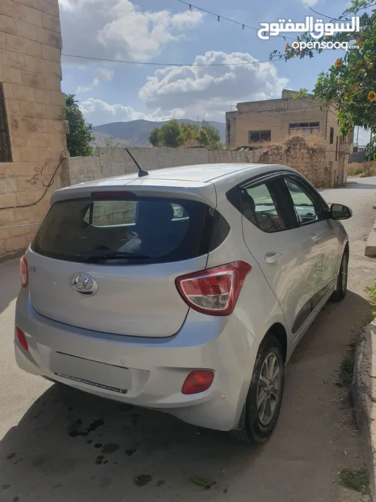 هنداي i10 ترخيص وتأمين ساري المفعول جنط مغنيسوم حساسات خلفيه  شاشه غرفه جديده