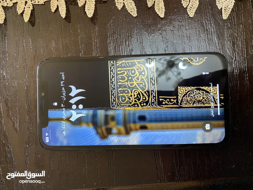 ايفون x لون أسود  شاشة مغيره xr أفضل نوعيه 256 G