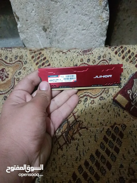 قطعه رام 8GB DDR3 غير مستعمل قابل لا بدل بي 8GB DDR4  قابل لا التفاوض