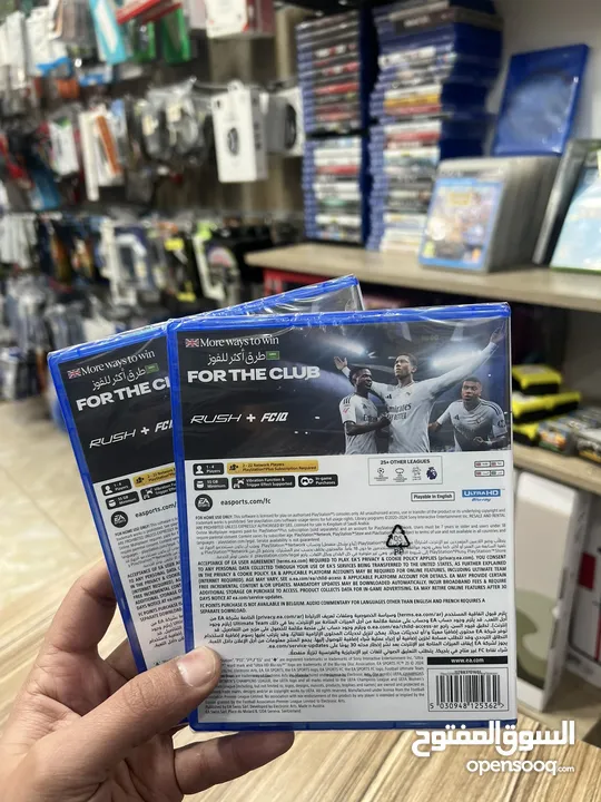 لعبة FC25 CD PS5 سيدي نسخة عربية تعليق وقوائم fifa 2025 جديد مسكر