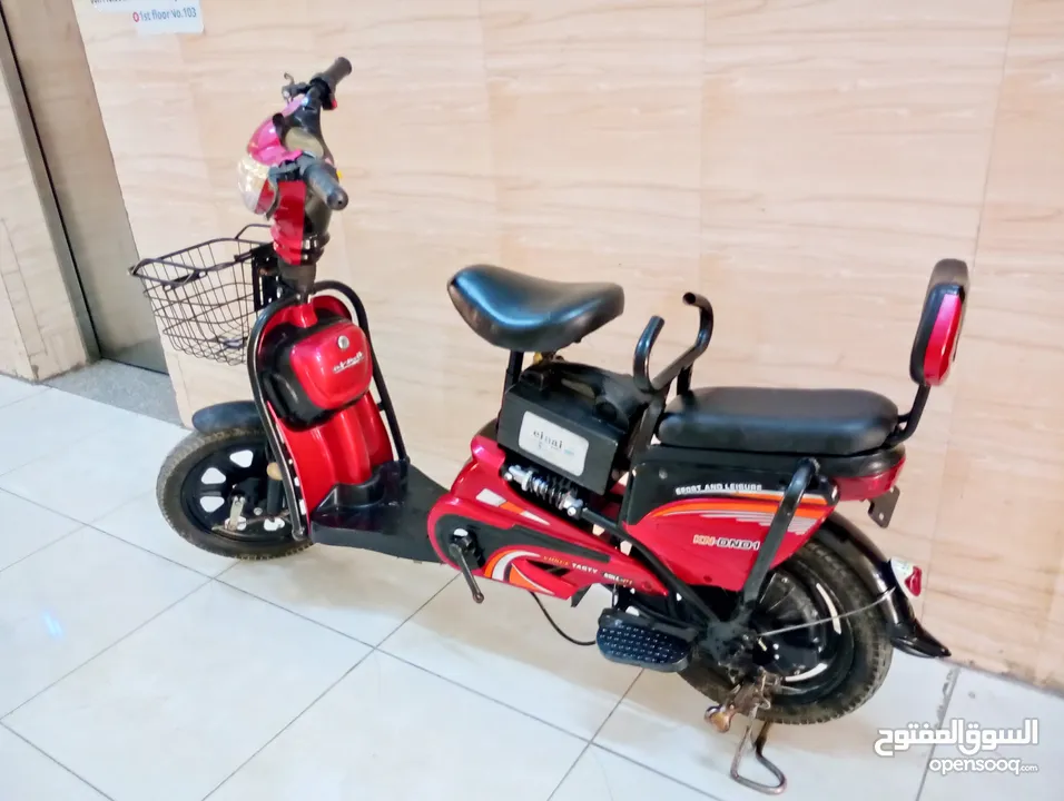 Electric bicycle scooter, E-bike