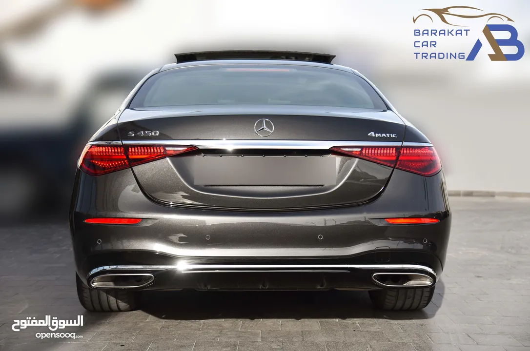 مرسيدس اس كلاس مايلد هايبرد وارد الوكالة 2022 Mercedes S450 4MATIC AMG Line Mild Hybrid