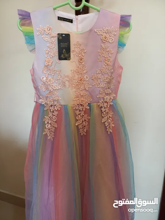 Rainbow Unicorn Dress (New)