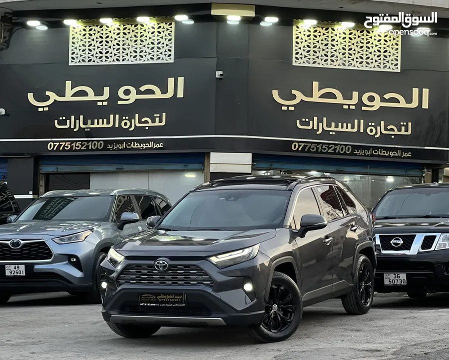 تويوتا راف فور 2024 بانوراما عداد  4 الآف كيلو فقط جمرك جديد ( قابل للبدل )