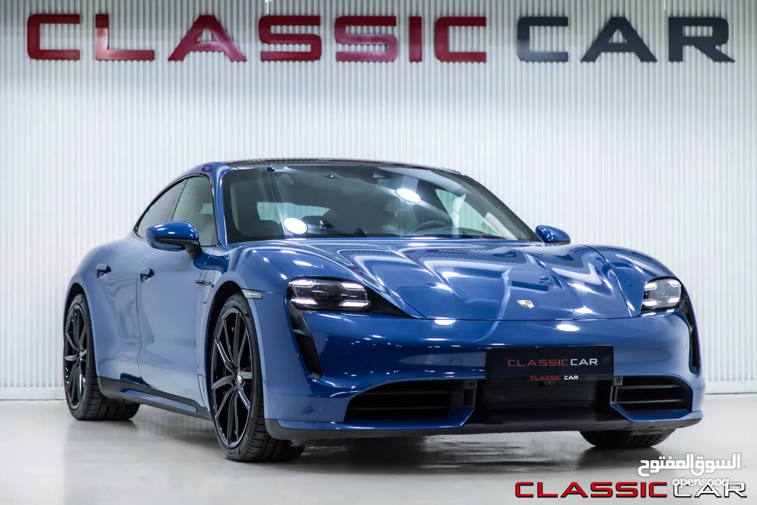 Porsche Taycan Turbo 2021 dual motor   كهربائية بالكامل  Full electric