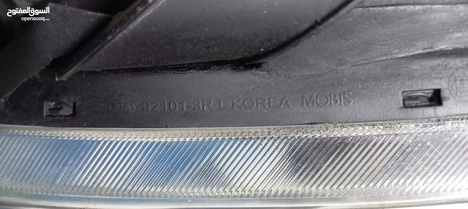 Kia cadenza headlight original 2014 LH korean