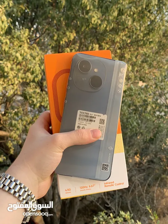 شبيه الايفون تكنو سبارك g1 128 جيجا الرام 4GB+4GB كفالة 13 شهر على الجهاز طبعا جديد مع مرفقاته