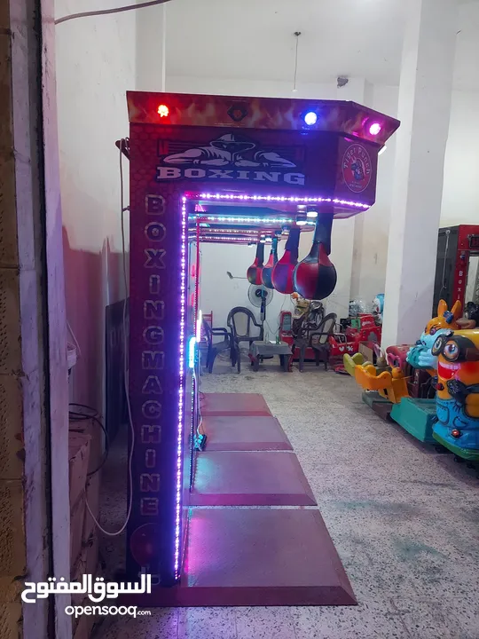 ماكينة بوكس عمله نقديه تايقر بنش بوكسنج