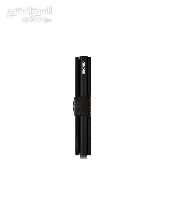 Secrid Miniwallet Crisple Black محفظة
