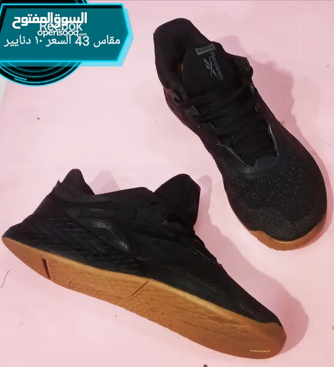 كل صوره عليها المقاس والسعر لايوجد مقاسات غير المعروض فقط باله امريكيه نظيف