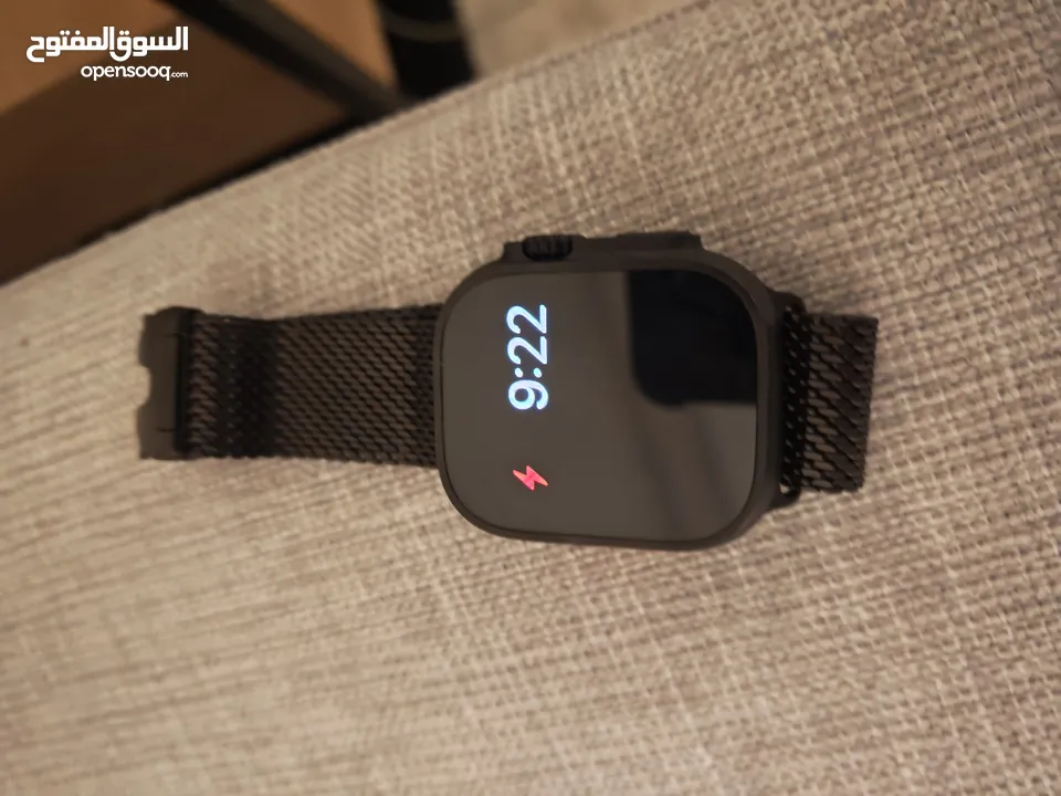 ساعه ابل الترا 2 اللون الأسود الجديد