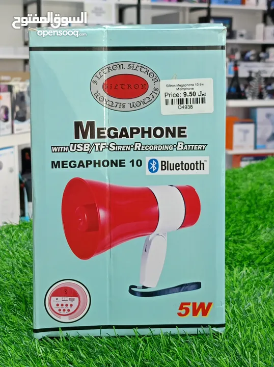 SILTRON MEGAPHONE 10 5W MICROPHONE