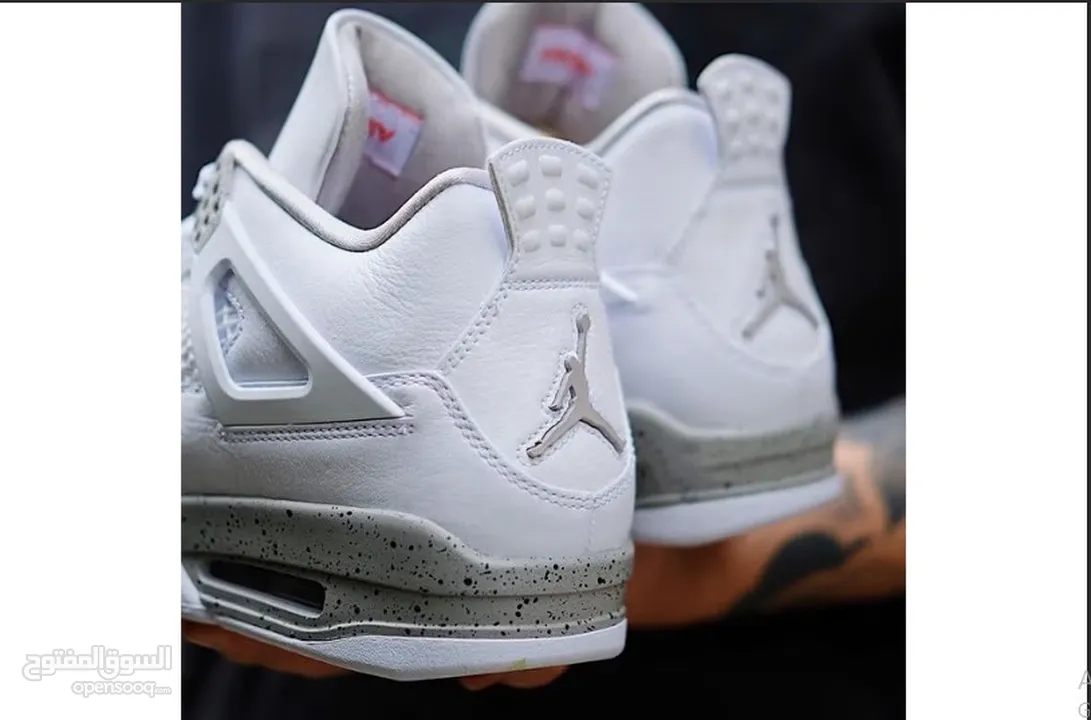 Jordan 4 Retro White Oreo (2021) نايك جوردن 4 بسعر مغري جداا بدل ال50 فقط 25