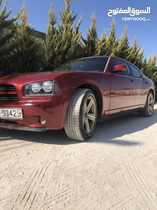 دودج تشارجر 2007 خمري مرخصة توماتيك ترخيص منخفض (ترخيص واطي ) محرك 3500 اصلي (غير محول)