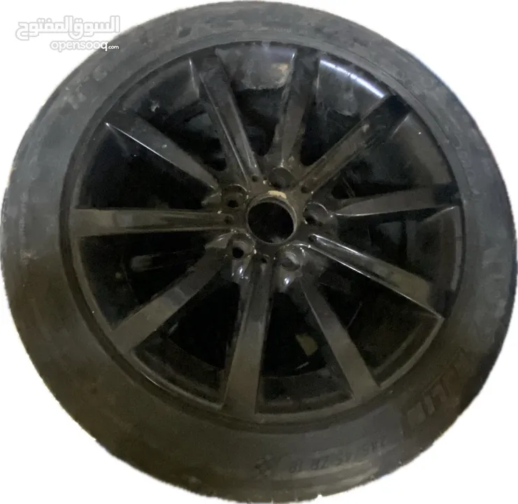 طقم جنطات f10 اصلي مع كوشوك نظيف