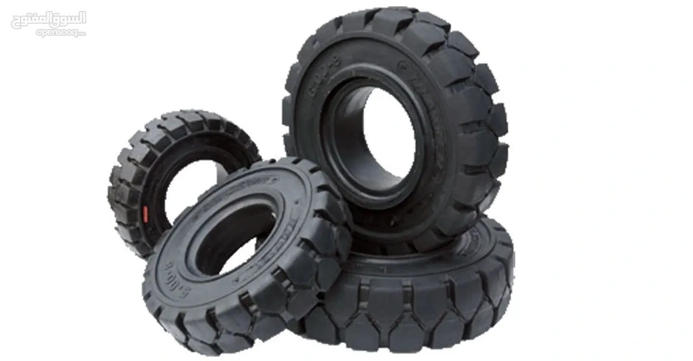 All types of Forklifts tyres are available here in good condition and affordable prices.