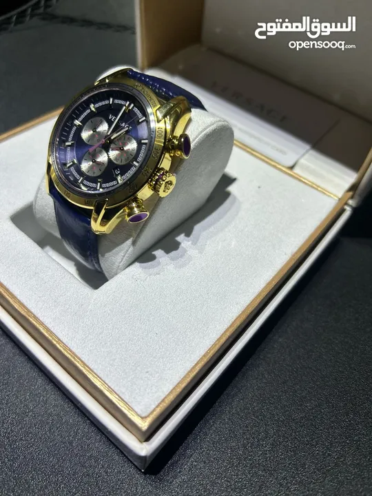 ساعه فرزاتشي. versace chronograph watch.
