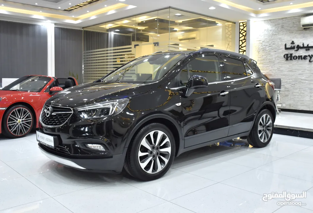 Opel Mokka X Turbo ( 2017 Model ) in Black Color GCC Specs