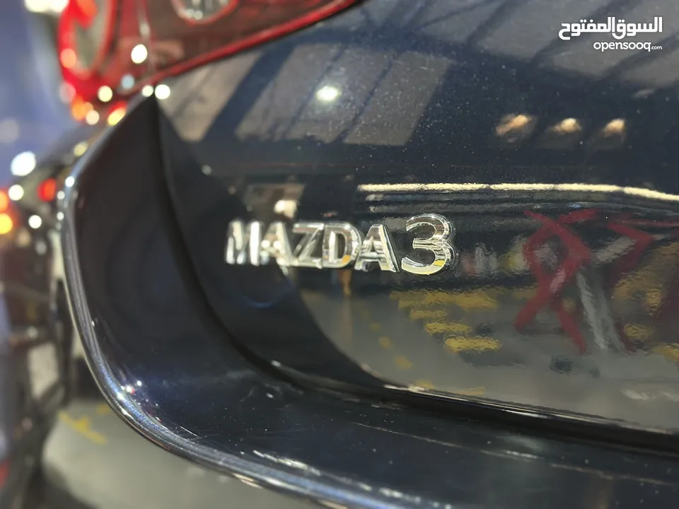 Mazda 3 2023 وكاله شبه زيرو 7 جيد، اعلى صنف بالوكاله فل الفل، ترخيص سنه وتأمين شامل ممشى قليل مكفول