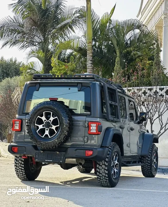 Jeep wrangler rubicon unlimited  الحبة الوحيدة والمميزة بالاضافات في البلاد