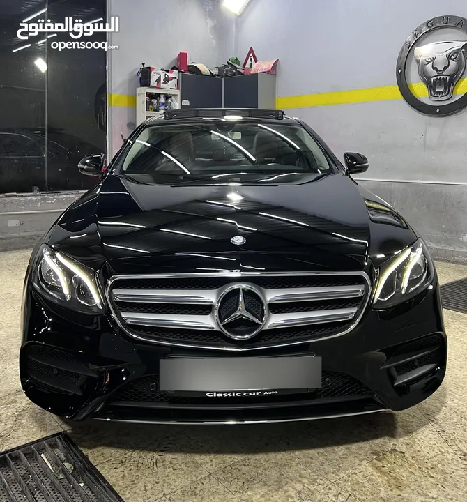 مرسيدس e200 2017 وارد غرغور  عداد 55000