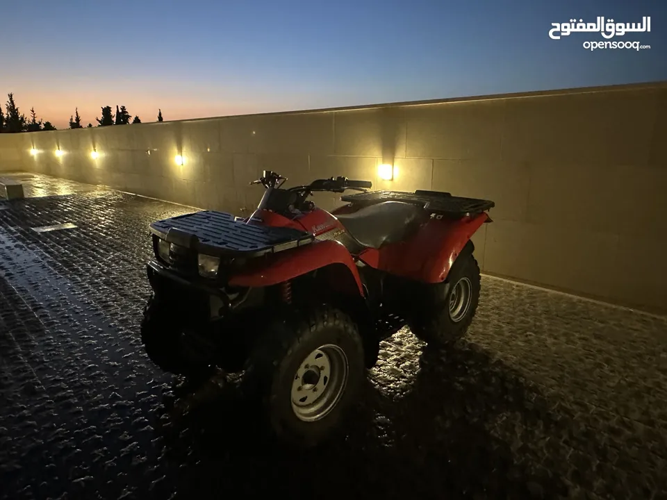 Kawasaki prairie 400 1999 4x4 قابل للتفاوض