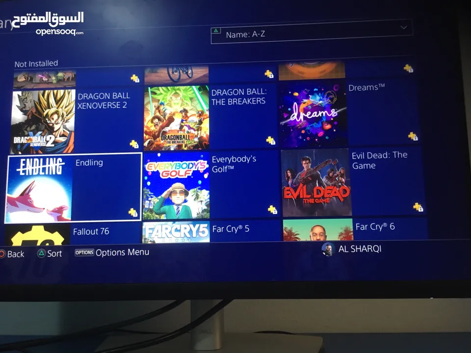 PlayStation 4 slim with 75+ games