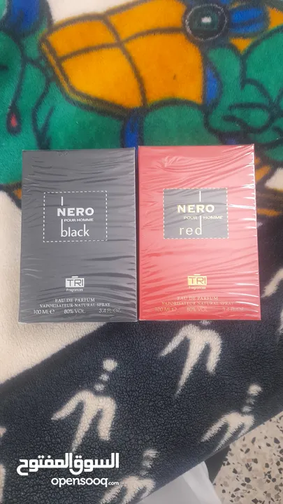 للبيع عطر Nero الاحمر او الاسود جديد
