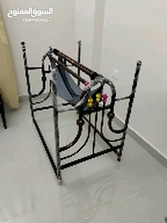 baby cradle almost new