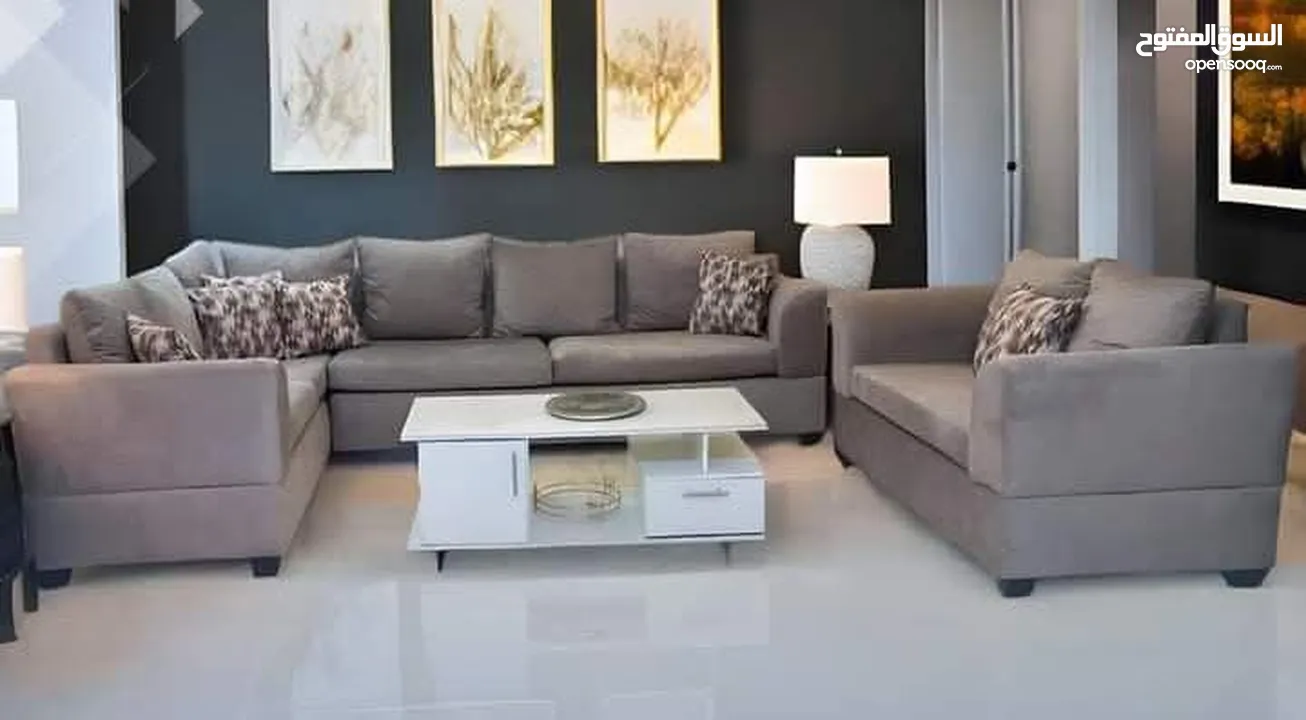 كورنرات أمريكي موديلات ايكيا بسعر الجملة فقط لدي مفروشات ماسة أسفنج دانلوب خشب سويد قماش تركي لينن
