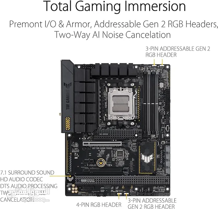 مذربورد ASUS TUF Gaming B650-PLUS