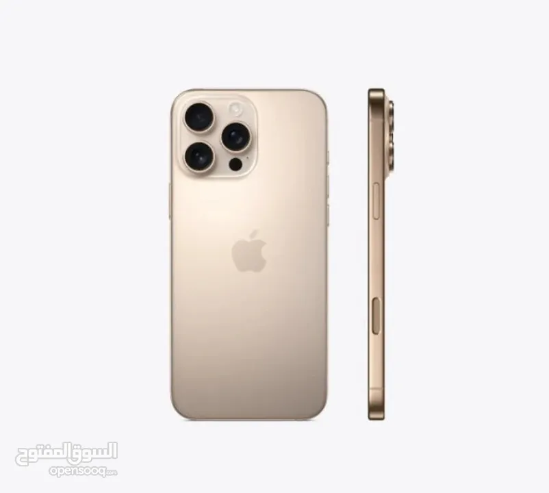 iPhone 16 pro max desert titanium