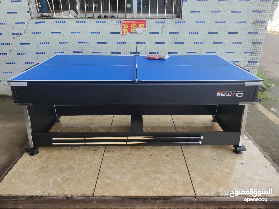 Olympia 3 in 1 billiard, Hockey and Table Tennis Gaming with free accessories