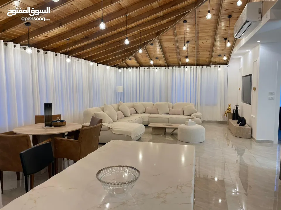 روف مشطب سوبر دلوكس مفروش