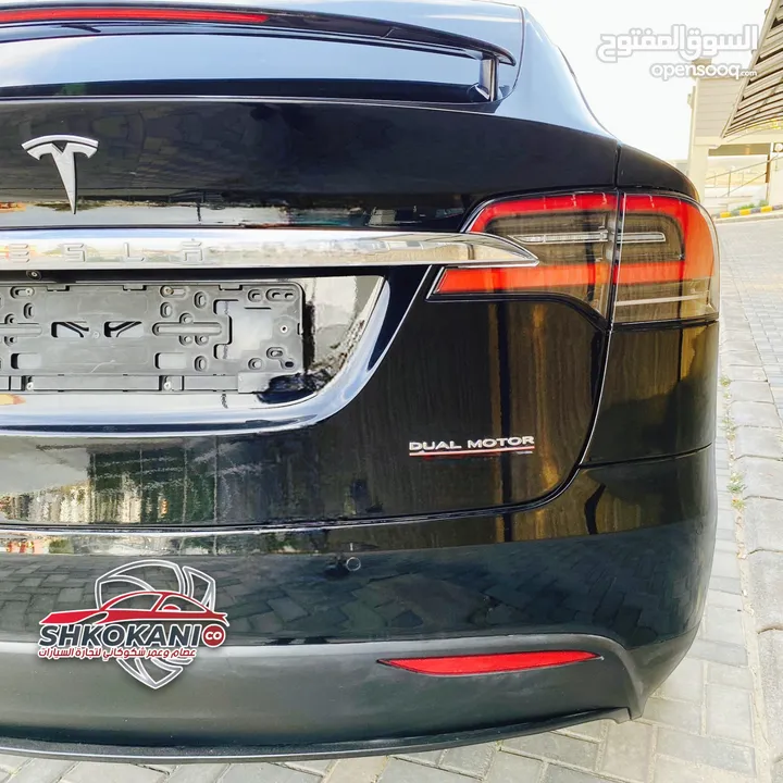 تيسلا موديل  dual motor Performance  موديل 2019 ممشى قليل جدا
