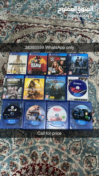 PS4 12 games my number