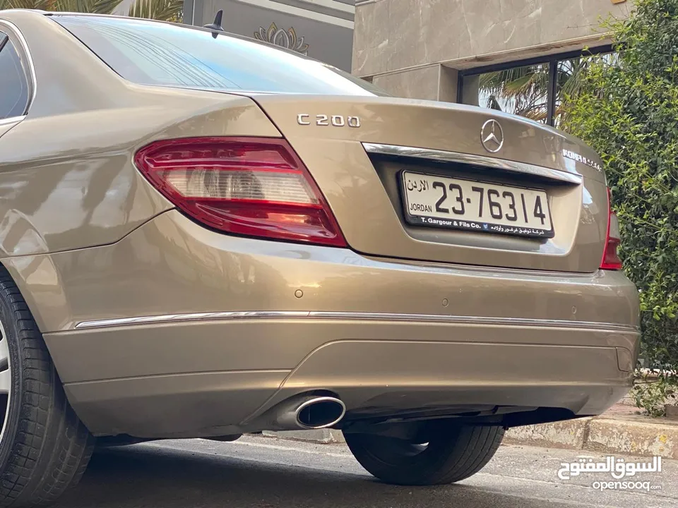 مرسيدس c200 2008  فل مع الفتحه     اضافات مميزه فتحه/برادي كهرباء/حساس