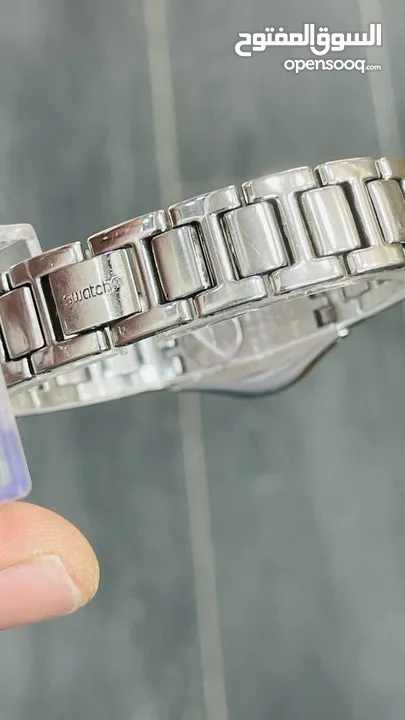 3 ساعات سواتش سويسري Swatch swiss الساعات بحالة الوكالة بدون علبة وكفالة شغالات 100‎%‎