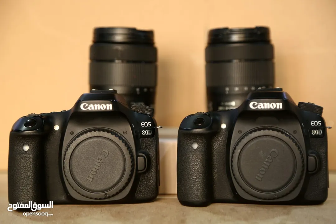 متوفر كاميرات وعدسات   كانون 80d  750d  1200d 4000d