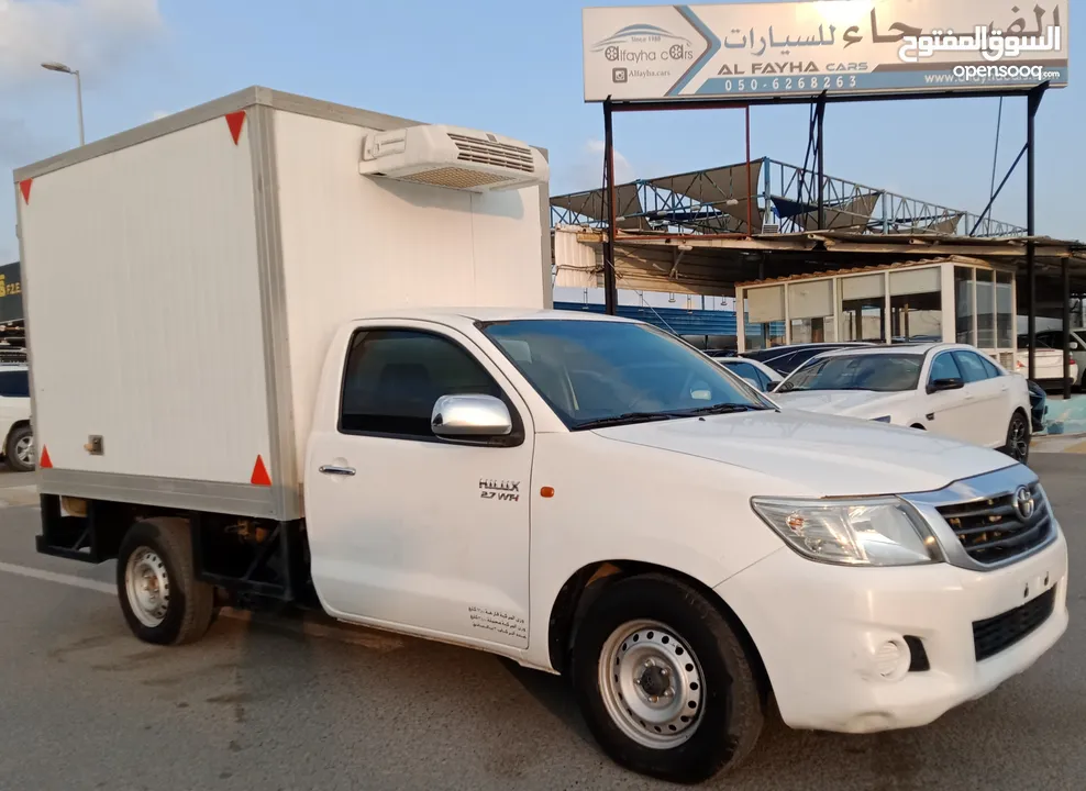 Toyota Hilux V4 2.7L(Meat fridge) Model2014