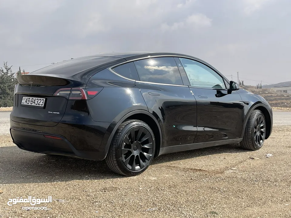 Tesla model y 2023 long range Dual motor  فحص كامل 7 مقاعد جمرك جديد