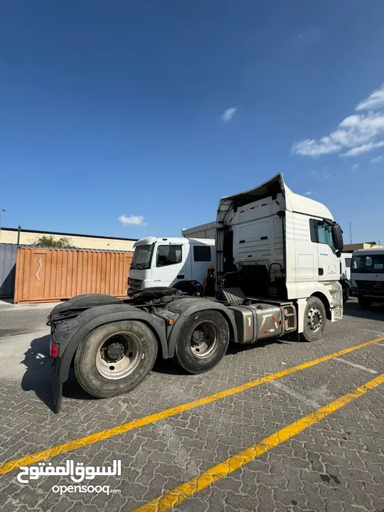 MAN TRUCK TRAILER HEAD 6x4  DUBAI  SAUDI ARABIA  رأس مقطورة شاحنة مان 6×4