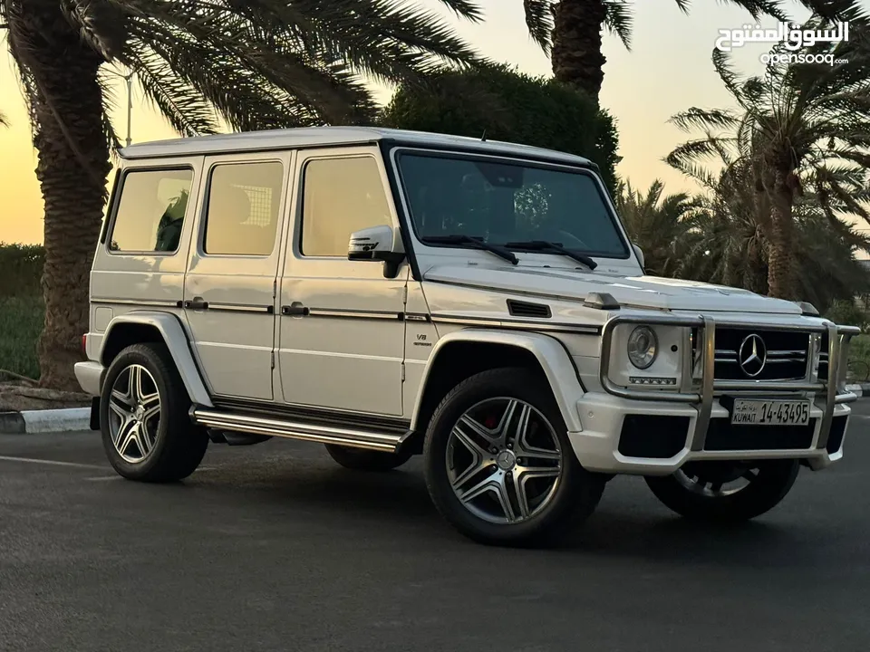 مرسيدس جي كلاس G 63 AMG موديل 2013 صبغ وكاله شرط الفحص