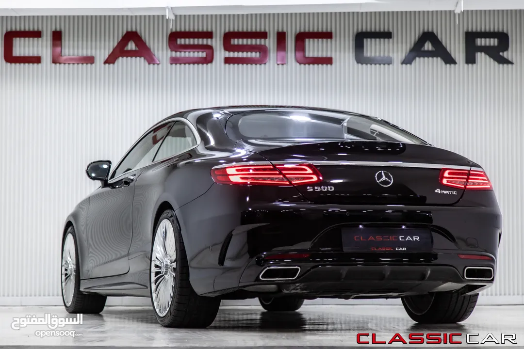 Mercedes S500 Coupe 2015 4matic   السيارة وارد الشركة و قطعت مسافة 20,000 كم فقط