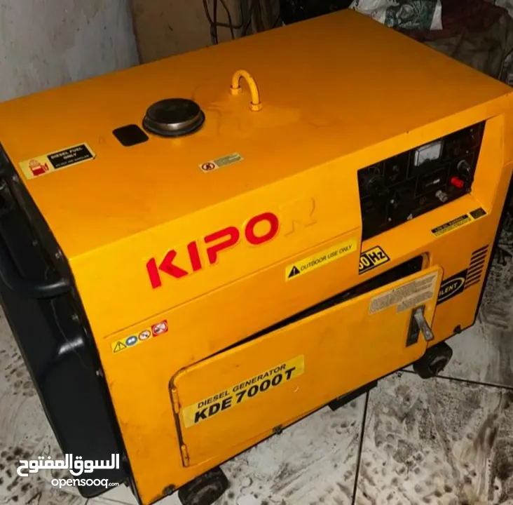 مولد كهرباء جديد نوع المطور KlPOR