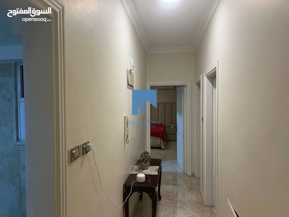 شقة أرضية فاخرة للبيع في خلدا  - قرب إشارة البنك العربي 140م مع ترس امامي 50م تشطيب سوبر ديلوكس