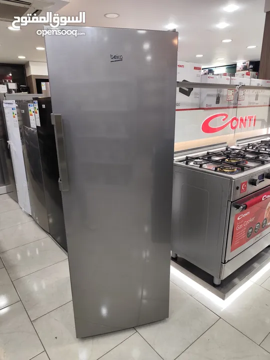 عرض نااار على فريزر Beko بيكو نوفرست 7 جوارير سلفر 260 لتر صافي