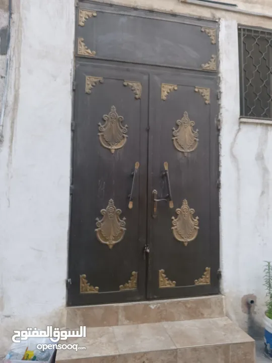 باب حديد ادهان ثقيل ما بصدي حديد ثقيل